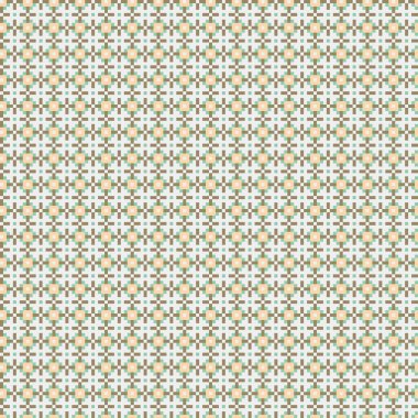 Soyut çapraz desen, üretken hesaplama sanatı illüstrasyonu 