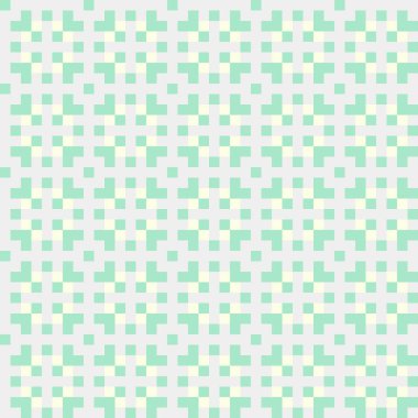 Soyut çapraz desenli üretken hesaplama sanatı çizimi