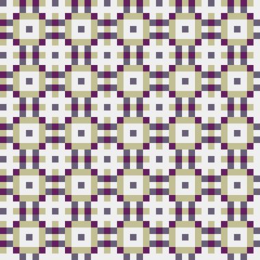 Soyut çapraz desenli üretken hesaplama sanatı çizimi