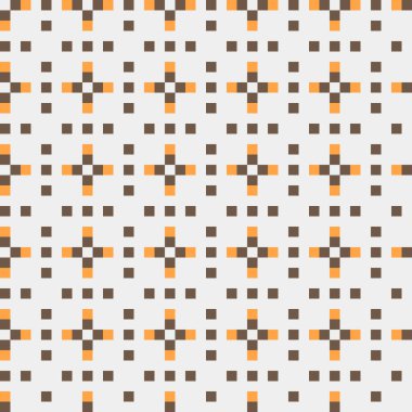 Soyut çapraz desen, üretken hesaplama sanatı illüstrasyonu 