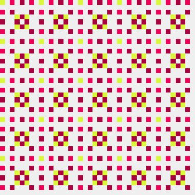 Soyut çapraz desenli üretken hesaplama sanatı çizimi