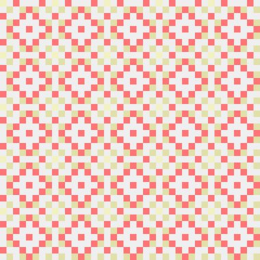 Soyut çapraz desenli üretken hesaplama sanatı çizimi