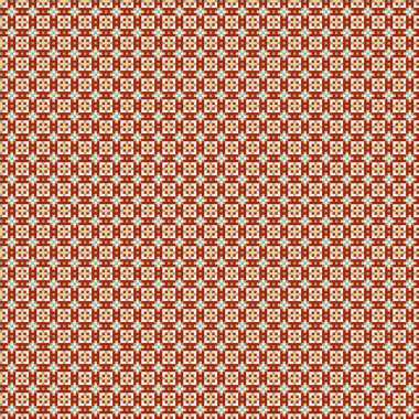 Soyut çapraz desenli üretken hesaplama sanatı çizimi