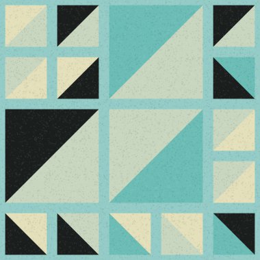 Soyut Geometrik Desen, üretken hesaplayıcı sanat vektörü çizimi