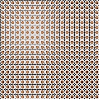 Soyut çapraz desen, üretken hesaplama sanatı illüstrasyonu 