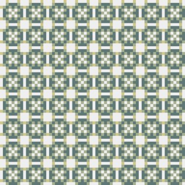 Soyut çapraz desenli üretken hesaplama sanatı çizimi