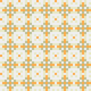 Soyut çapraz desenli üretken hesaplama sanatı çizimi