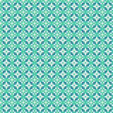 Soyut çapraz desenli üretken hesaplama sanatı çizimi