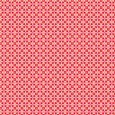 Soyut çapraz desenli üretken hesaplama sanatı çizimi