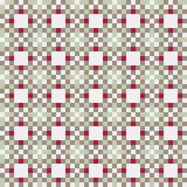 Soyut çapraz desen, üretken hesaplama sanatı illüstrasyonu 