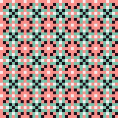 Noktasız renkli noktaların soyut üretken sanat tasarımı