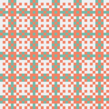 Soyut çapraz desenli üretken hesaplama sanatı çizimi