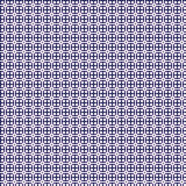 Soyut çapraz desenli üretken hesaplama sanatı çizimi