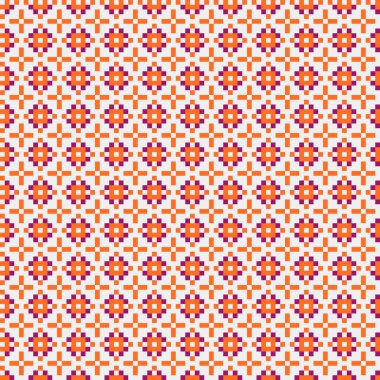 Soyut çapraz desenli üretken hesaplama sanatı çizimi