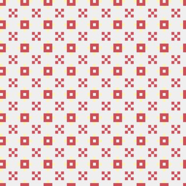 Soyut çapraz desenli üretken hesaplama sanatı çizimi