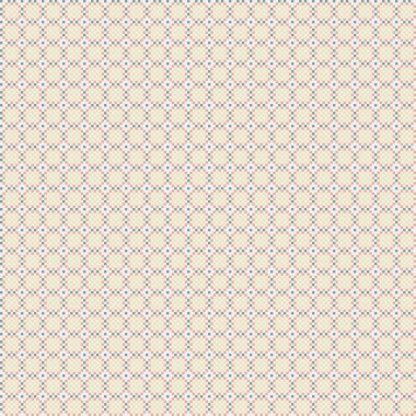 Soyut çapraz desenli üretken hesaplama sanatı çizimi