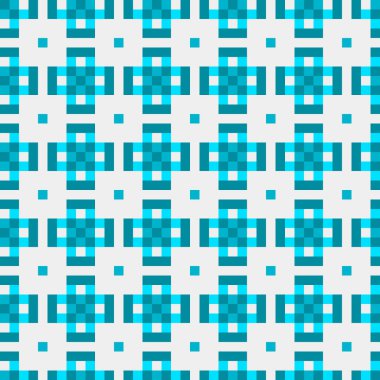 Soyut çapraz desenli üretken hesaplama sanatı çizimi