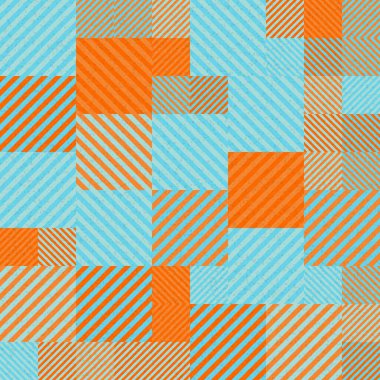 soyut geometrik desen, hesaplama sanatı illüstrasyonu