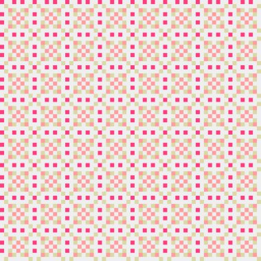 Soyut çapraz desenli üretken hesaplama sanatı çizimi