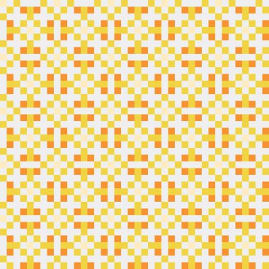 Soyut çapraz desenli üretken hesaplama sanatı çizimi