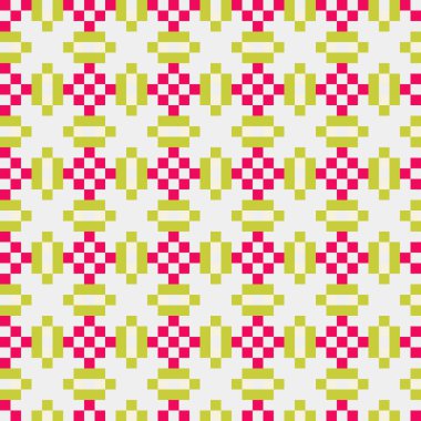 Soyut çapraz desenli üretken hesaplama sanatı çizimi