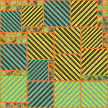 soyut geometrik desen, hesaplama sanatı illüstrasyonu