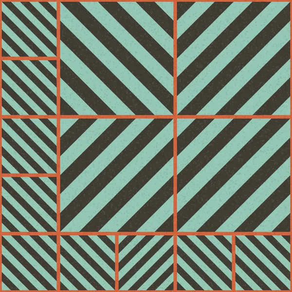 Patrón Geométrico Abstracto Ilustración Generativa Del Vector Arte Computacional — Archivo Imágenes Vectoriales