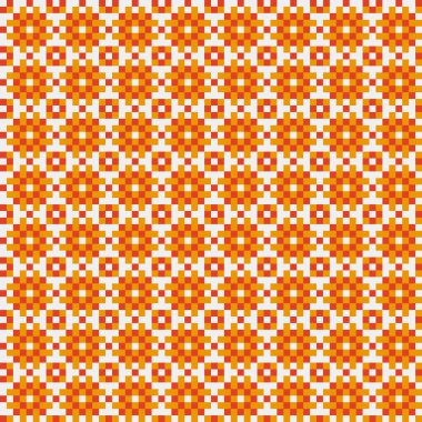 Soyut çapraz desenli üretken hesaplama sanatı çizimi