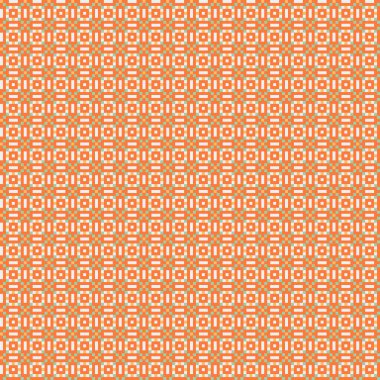 Soyut çapraz desenli üretken hesaplama sanatı çizimi