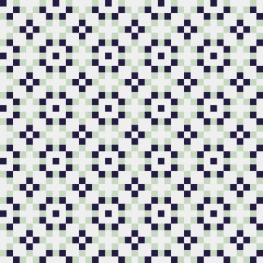 Soyut çapraz desenli üretken hesaplama sanatı çizimi