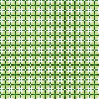 Soyut çapraz desenli üretken hesaplama sanatı çizimi