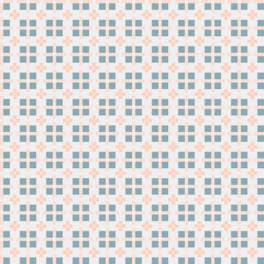 Soyut çapraz desenli üretken hesaplama sanatı çizimi