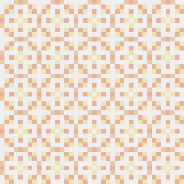 Soyut çapraz desenli üretken hesaplama sanatı çizimi