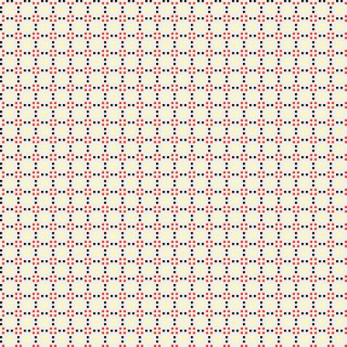 Soyut çapraz desenli üretken hesaplama sanatı çizimi