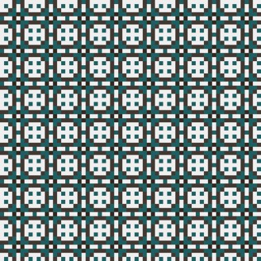 Soyut çapraz desenli üretken hesaplama sanatı çizimi