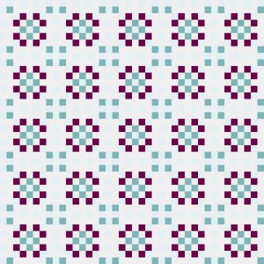 Soyut çapraz desenli üretken hesaplama sanatı çizimi