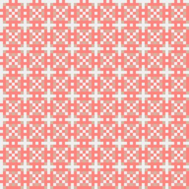 Soyut çapraz desenli üretken hesaplama sanatı çizimi