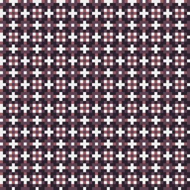 Soyut çapraz desen, üretken hesaplama sanatı illüstrasyonu 