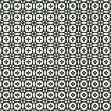 Soyut çapraz desenli üretken hesaplama sanatı çizimi