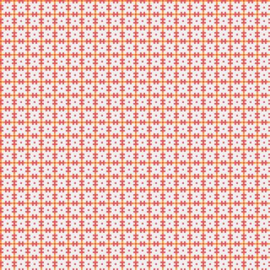 Soyut çapraz desenli üretken hesaplama sanatı çizimi