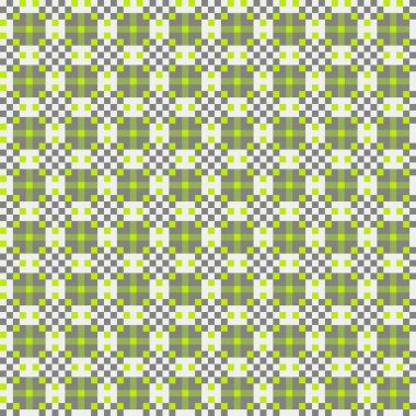 Soyut çapraz desenli üretken hesaplama sanatı çizimi