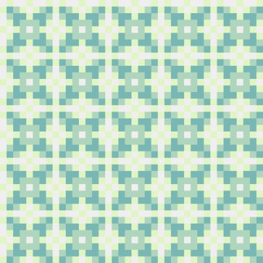 Soyut çapraz desenli üretken hesaplama sanatı çizimi