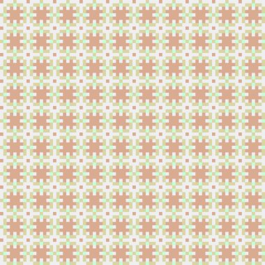 Soyut çapraz desenli üretken hesaplama sanatı çizimi