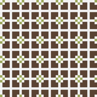 Soyut çapraz desenli üretken hesaplama sanatı çizimi