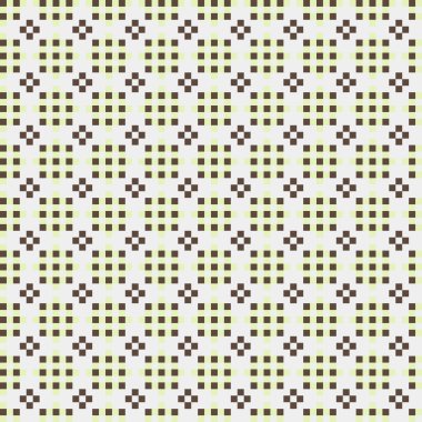 Soyut çapraz desenli üretken hesaplama sanatı çizimi