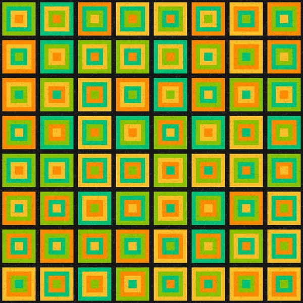 Abstrakte Geometrische Muster Generative Computergestützte Kunstillustration — Stockvektor