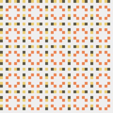 Soyut çapraz desenli üretken hesaplama sanatı çizimi