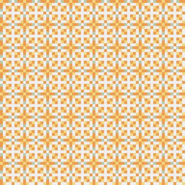 Soyut çapraz desenli üretken hesaplama sanatı çizimi