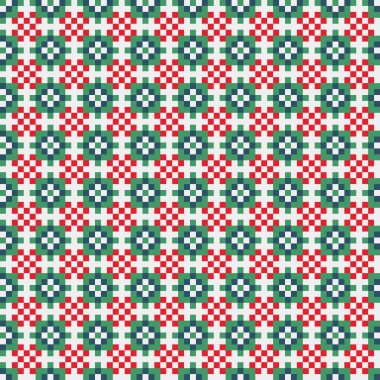 Soyut çapraz desenli üretken hesaplama sanatı çizimi