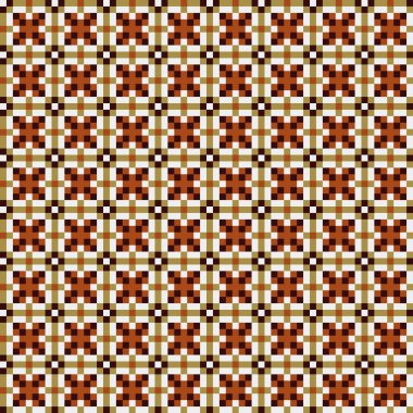 Soyut çapraz desenli üretken hesaplama sanatı çizimi